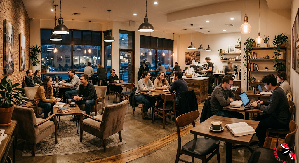 دکوراسیون کافه دنج و روانشناسی چیدمان برای جذب مشتری