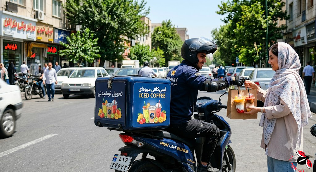 ارسال آنلاین نوشیدنی با پیک